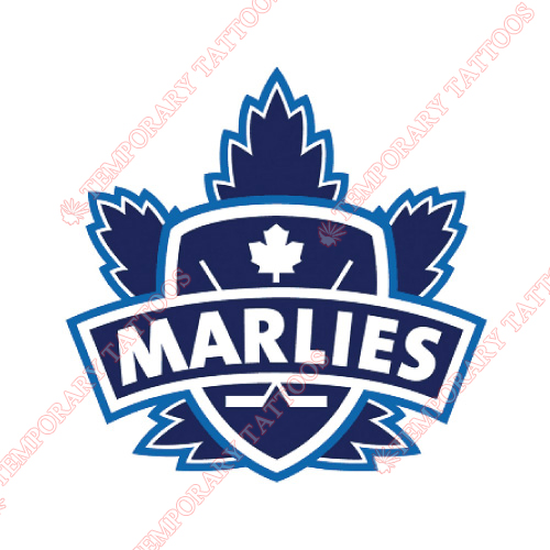 Toronto Marlies Customize Temporary Tattoos Stickers NO.9173